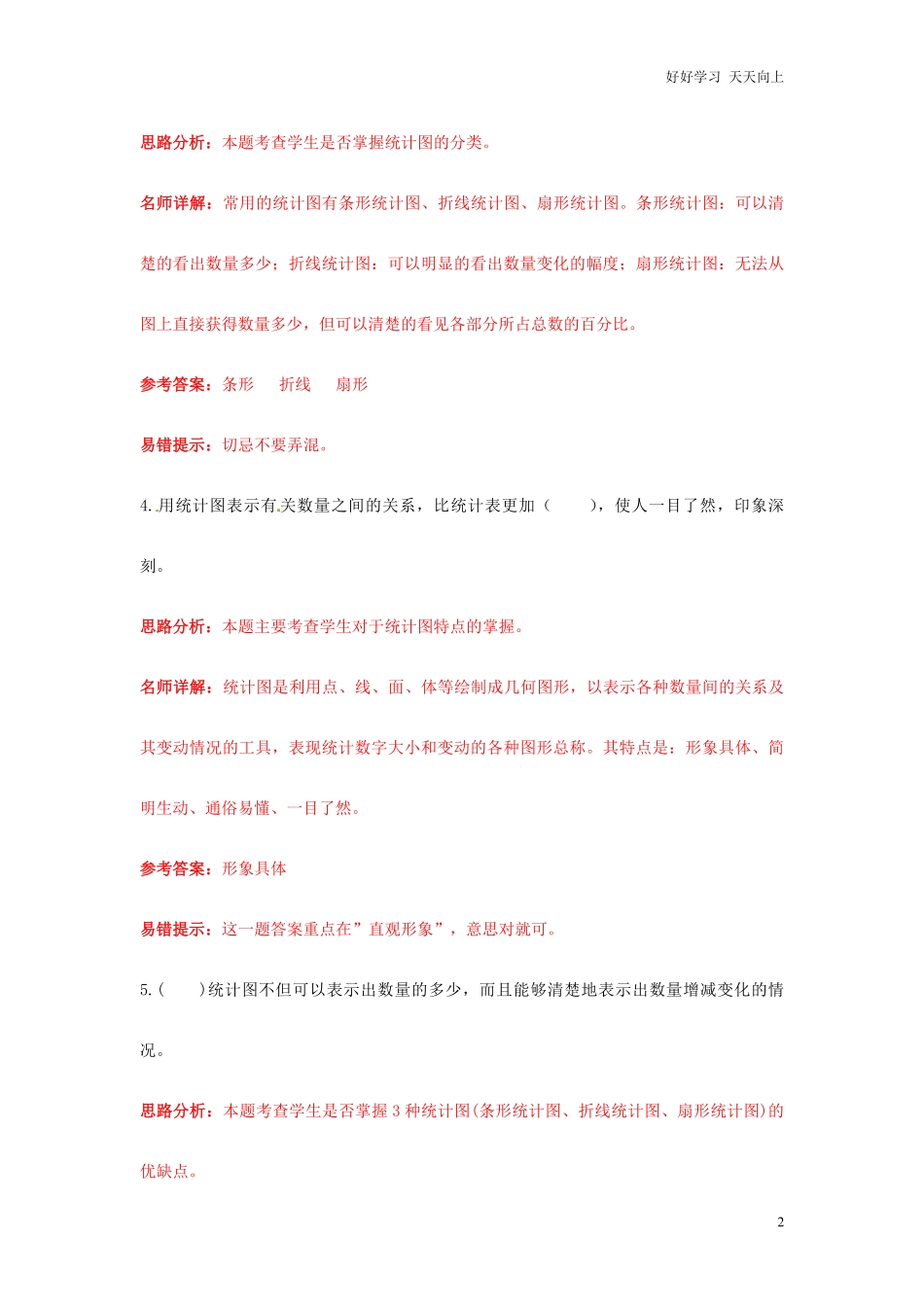 小升初数学高频考点过关演练9-统计解析版.pdf_第2页