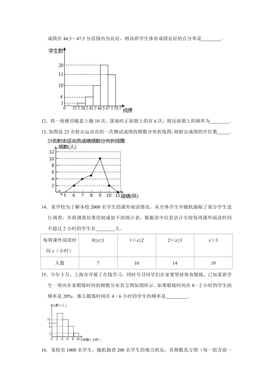 人教版七年级下册数学课时练《10.2直方图》含答案.pdf_第3页