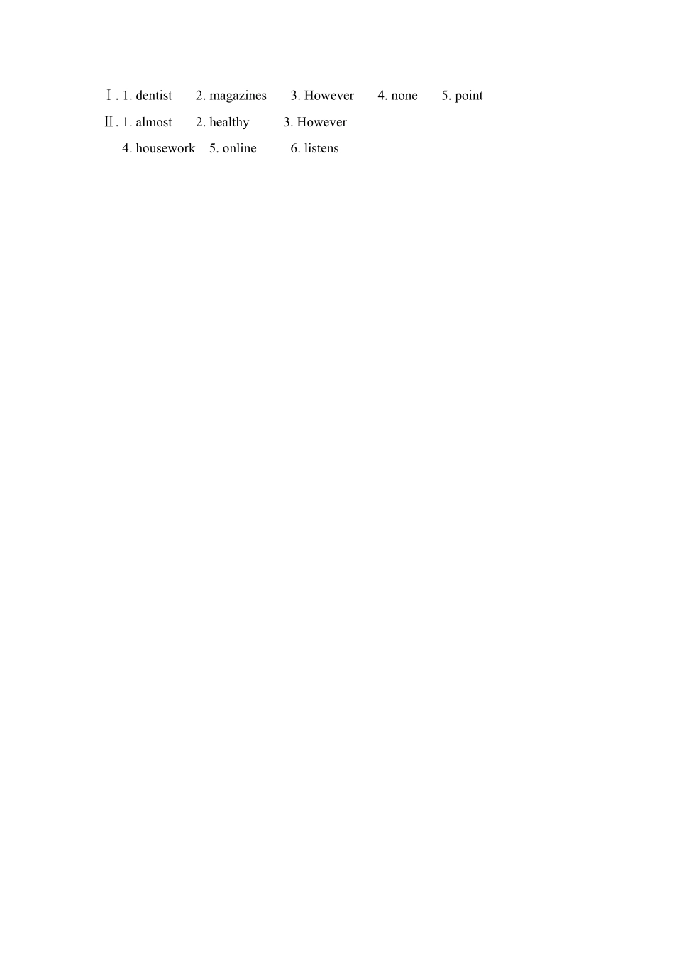 人教版英语八年级上册SectionB3a—SelfCheck含答案.pdf_第2页