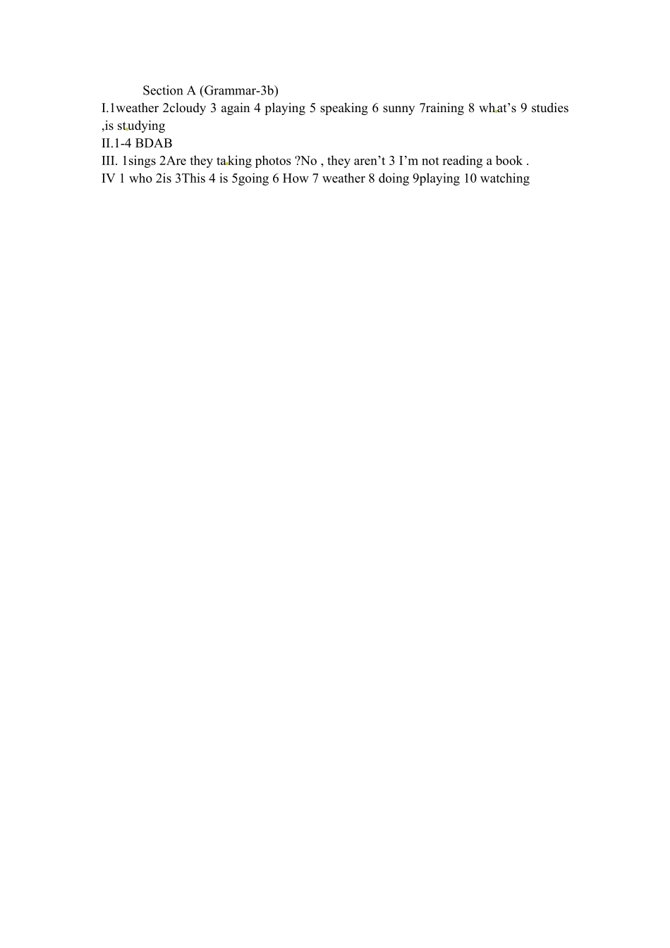 人教版英语七年级下册Unit7SectionAGrammar3b含答案.pdf_第3页