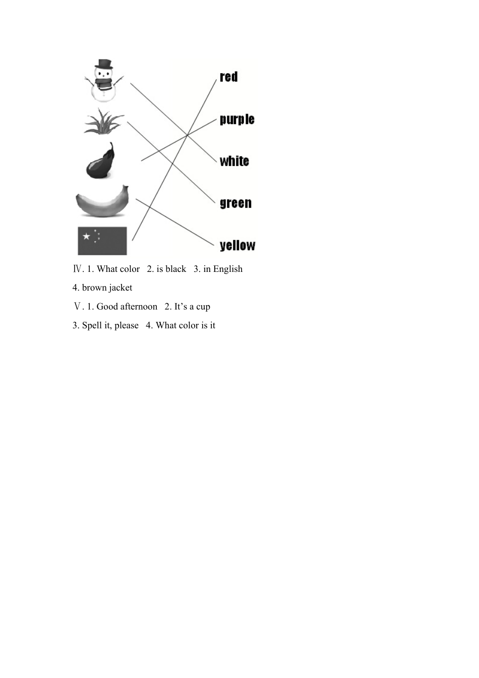 人教版英语七年级上册人教七上册StarterUnit3练习含答案.pdf_第3页