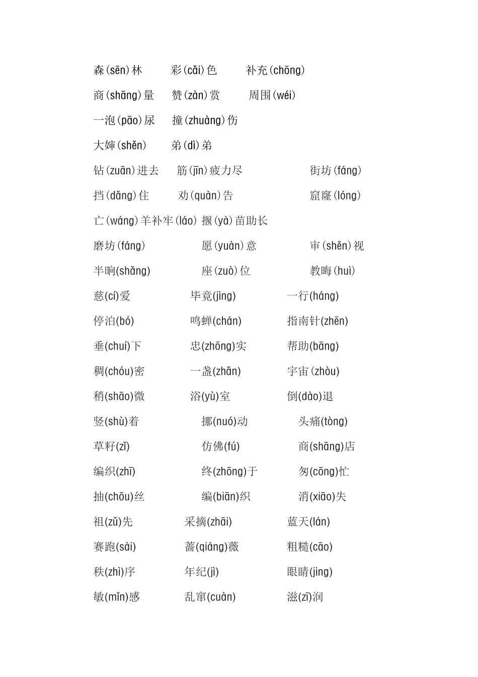 二年级语文下册专项知识梳理.pdf_第2页
