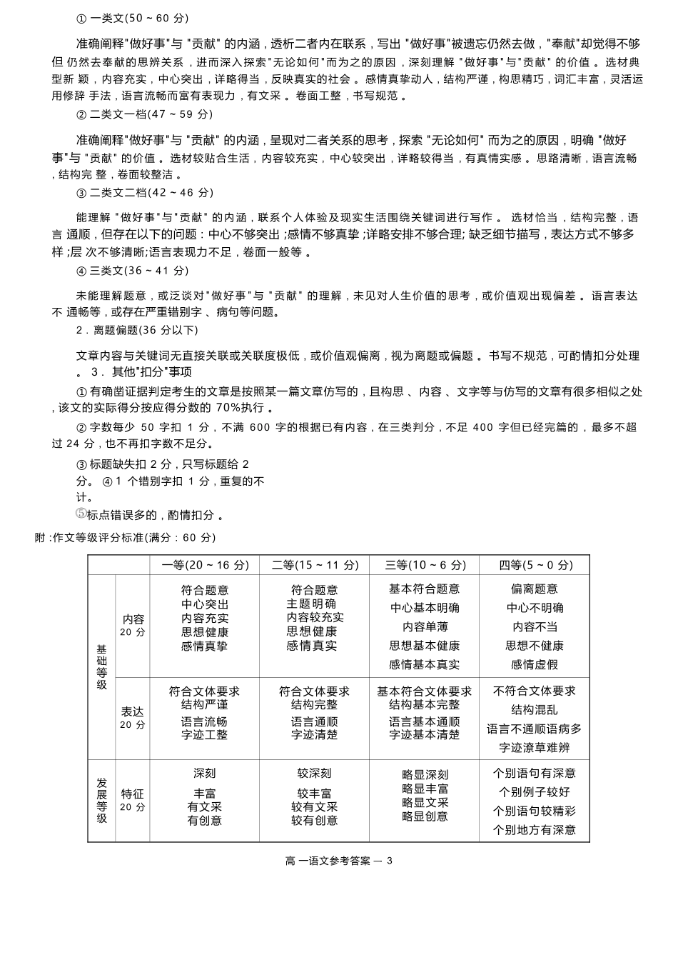 【Top5强校】【湖南卷】湖南省长沙市长郡中学2024-2025学年高一上学期12月月考（12.10-12.11）语文试卷答案解析.docx_第3页