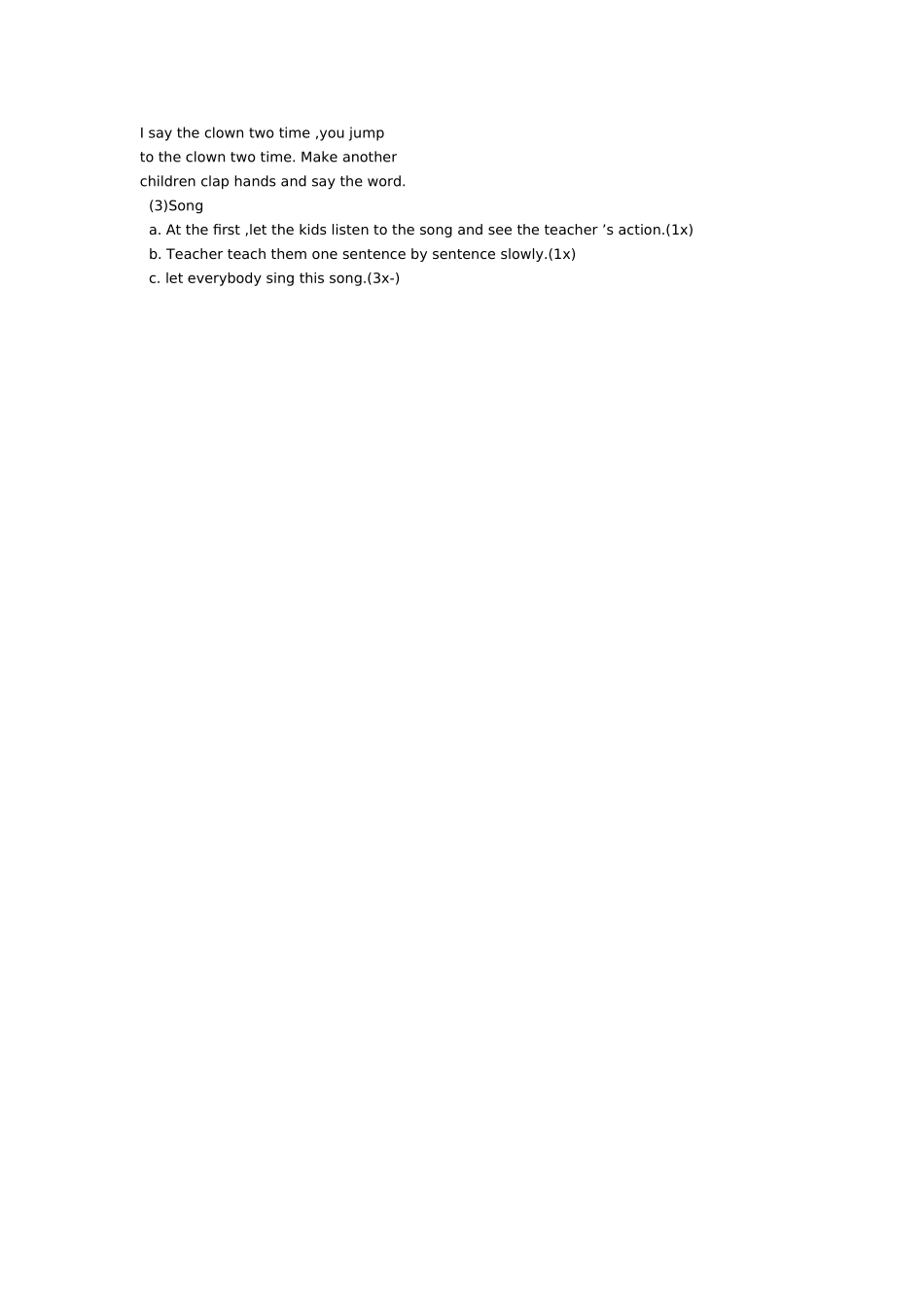 幼儿园大班英语教案：Party.doc_第2页