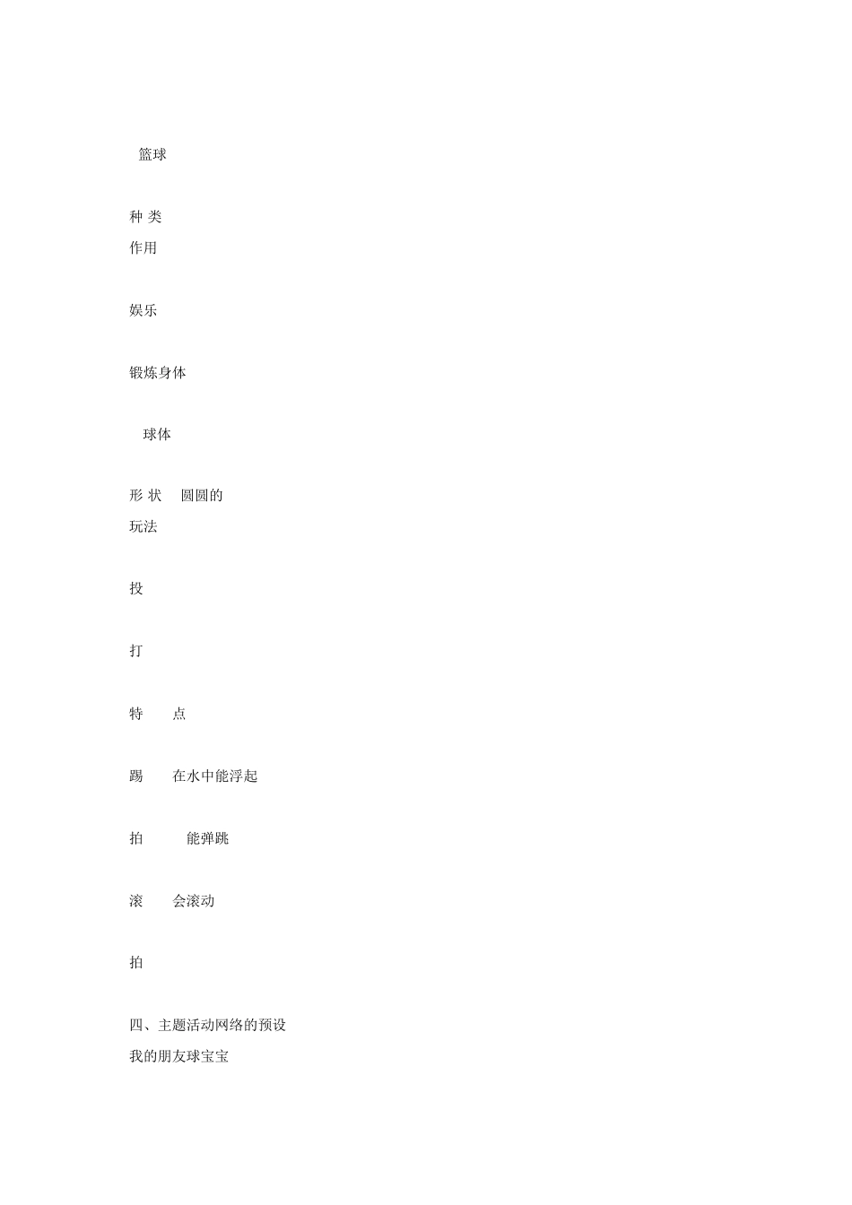 幼儿园小班主题教案我的朋友球宝宝.doc_第3页