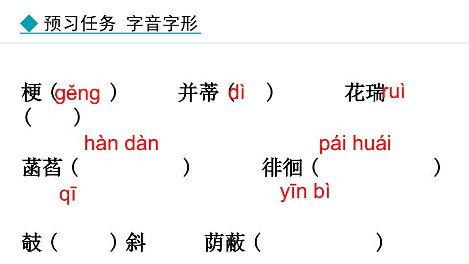 中小学人教版语文荷叶母亲.pptx_第3页
