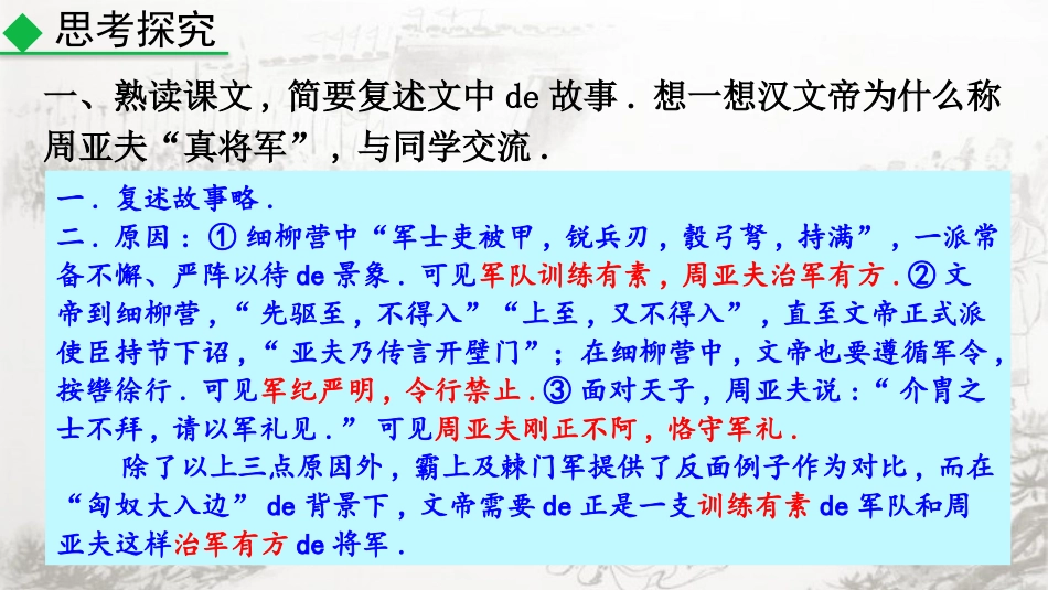 中小学人教版语文《周亚夫军细柳》教学课件.pptx_第2页