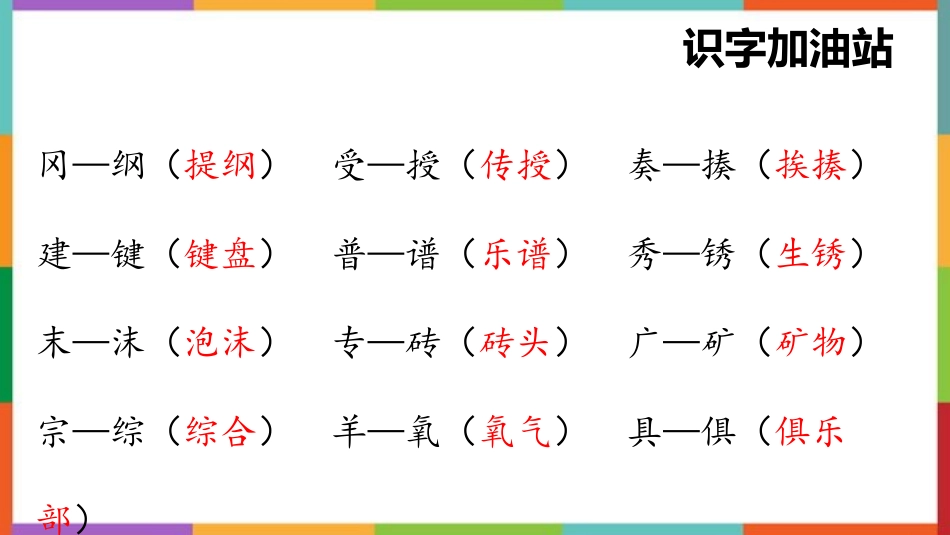 中小学人教版语文《语文园地七》优秀四年级上册教学课件.pptx_第3页