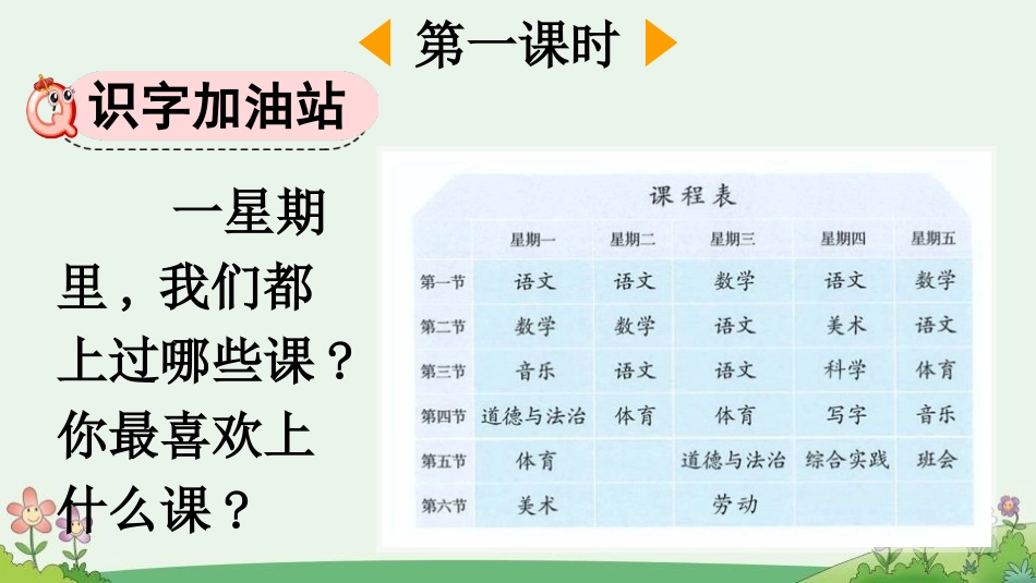 中小学人教版语文《语文园地二》优秀一年级上册教学课件.pptx_第2页
