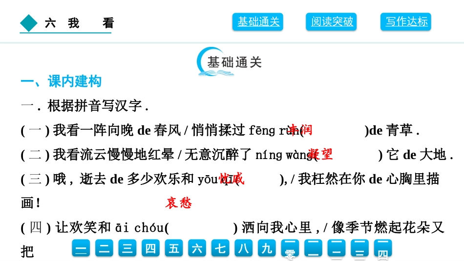 中小学人教版语文《我看》教学课件1.pptx_第2页