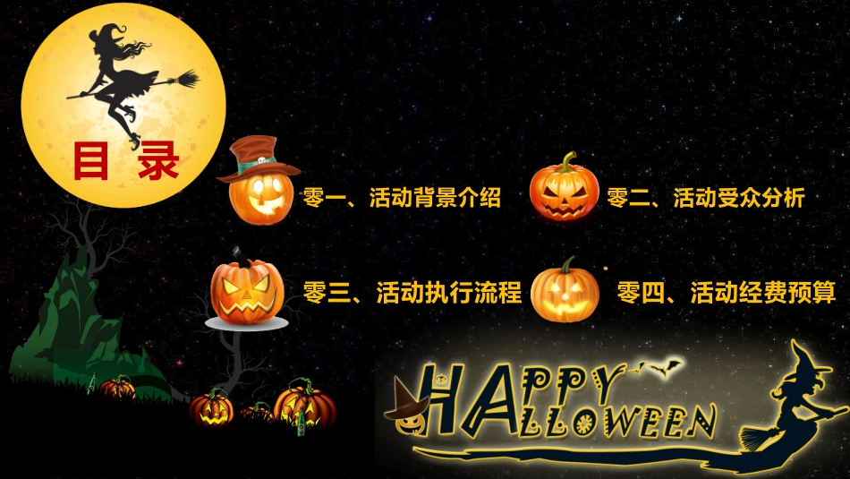 黑色万圣节活动方案模板2.pptx_第2页