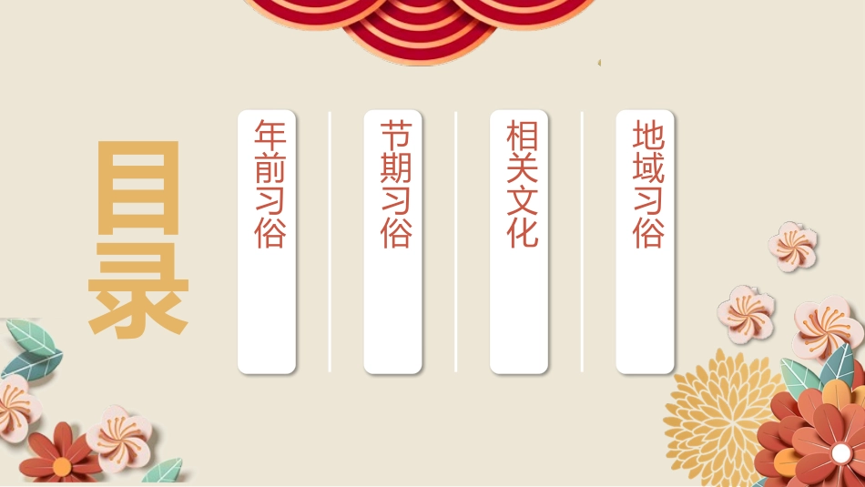 中国传统节日春节习俗民俗简介介绍主题班会  1(1).pptx_第3页