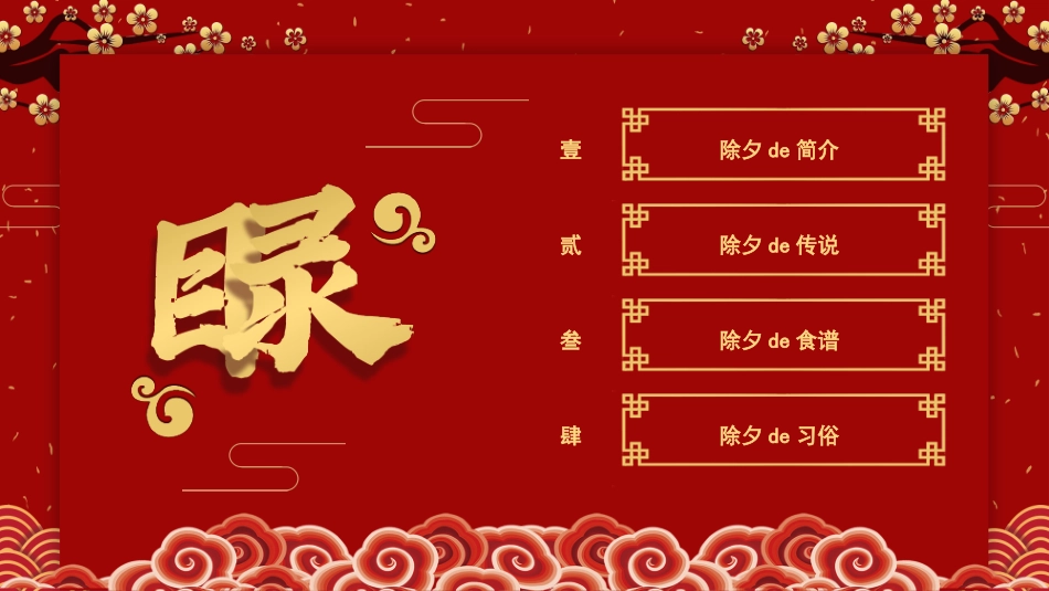 中国传统节日除夕习俗民俗简介介绍主题班会.pptx_第2页