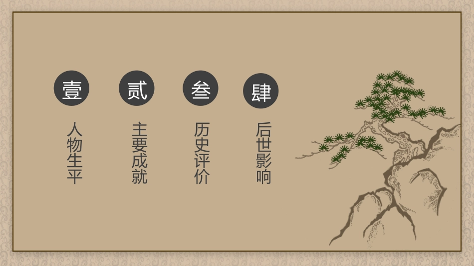知名人物屈原生平介绍PPT模板.pptx_第2页