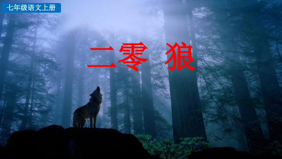 中小学人教版语文《狼》教学课件1.pptx_第1页