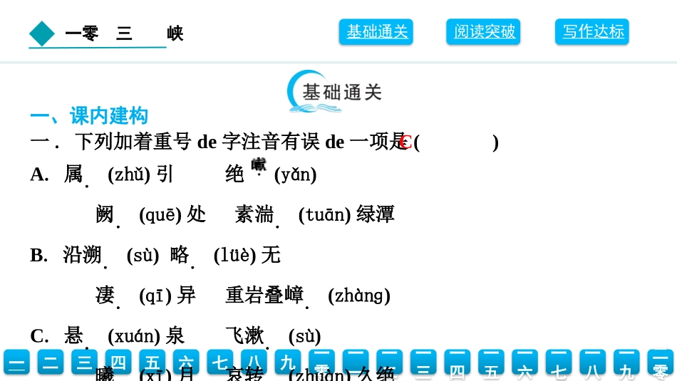 中小学人教版语文《三峡》教学课件.pptx_第2页