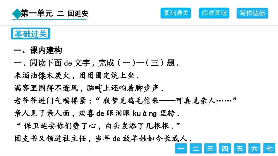 中小学人教版语文《回延安》教学课件.pptx_第2页