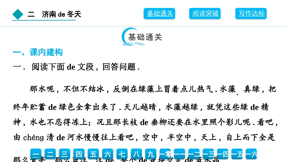 中小学人教版语文《济南的冬天》教学课件1.pptx_第2页