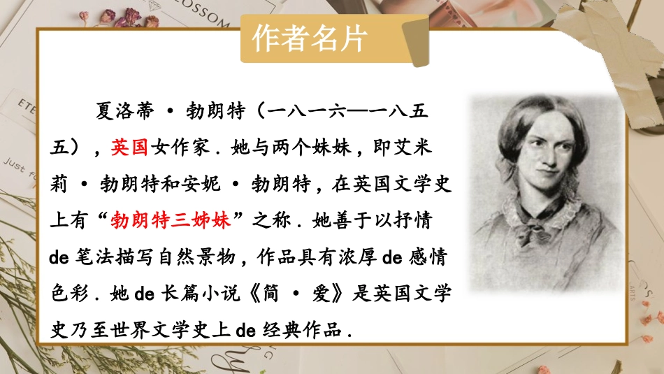 中小学人教版语文《简爱》外国小说的阅读教学课件1.pptx_第2页