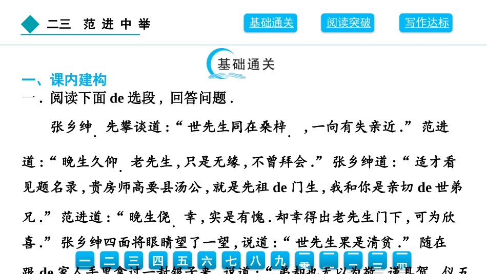 中小学人教版语文《范进中举》教学课件.pptx_第2页