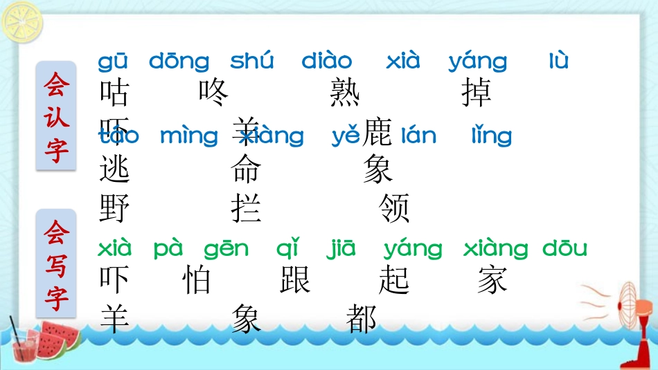 中小学人教版语文《咕咚》教学课件.pptx_第2页