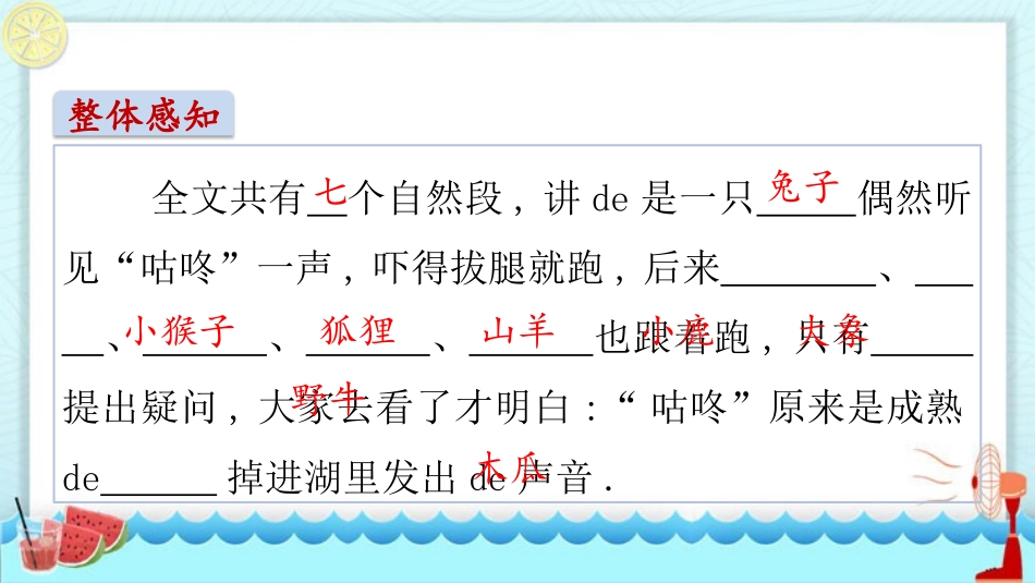 中小学人教版语文《咕咚》教学课件.pptx_第3页