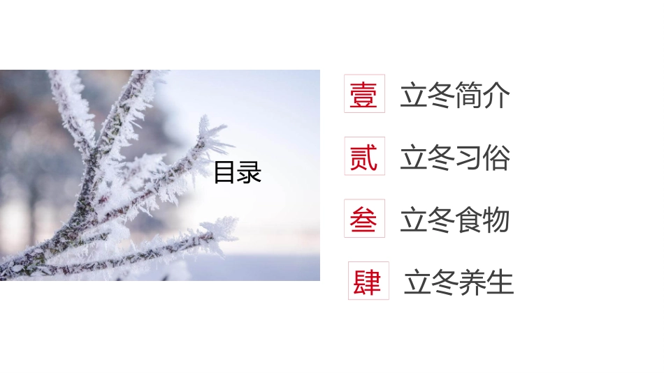 雾凇立冬节气主题模板.pptx_第2页