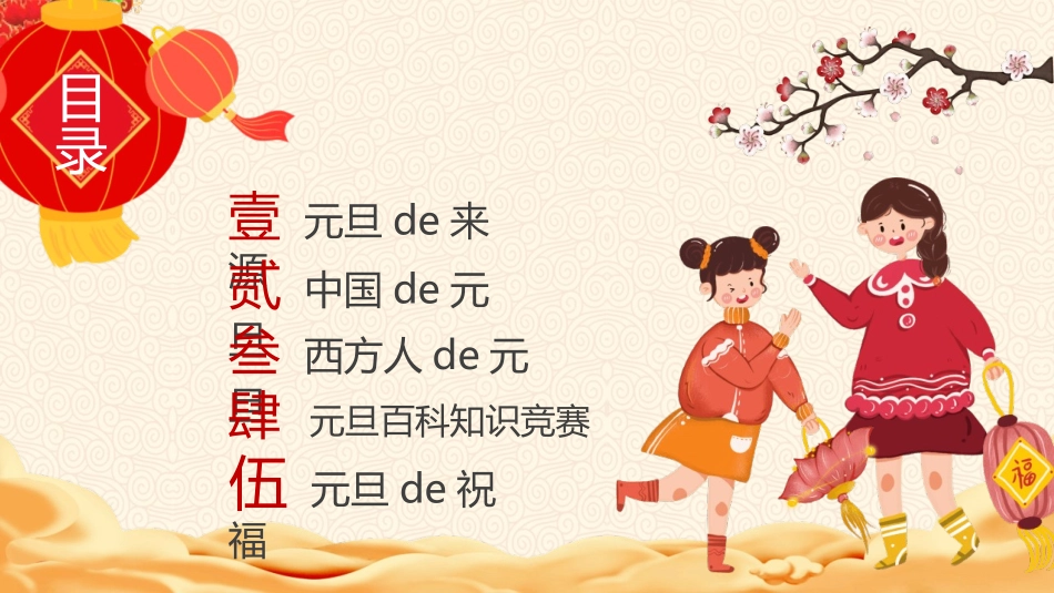 庆元旦迎新年主题模板.pptx_第2页