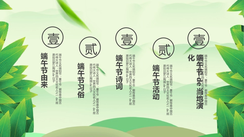 情系端午节主题班会模板.pptx_第3页