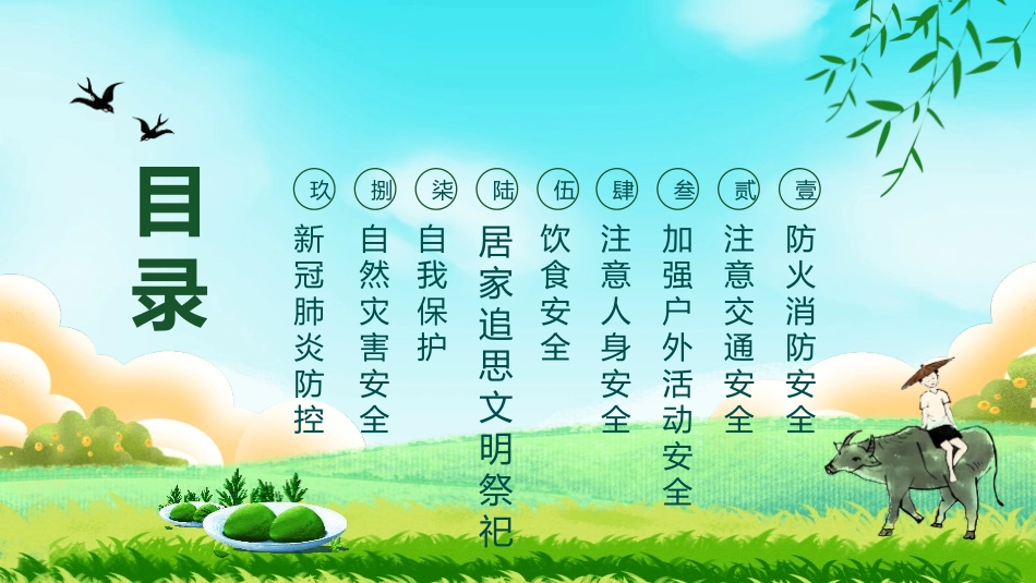 清明节假期安全教育模板.pptx_第3页