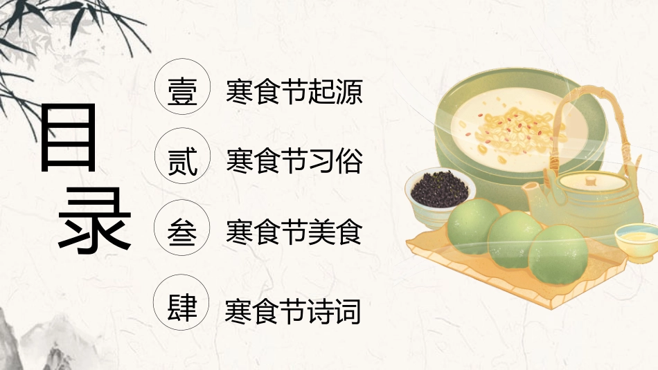 青团寒食节介绍模板.pptx_第2页