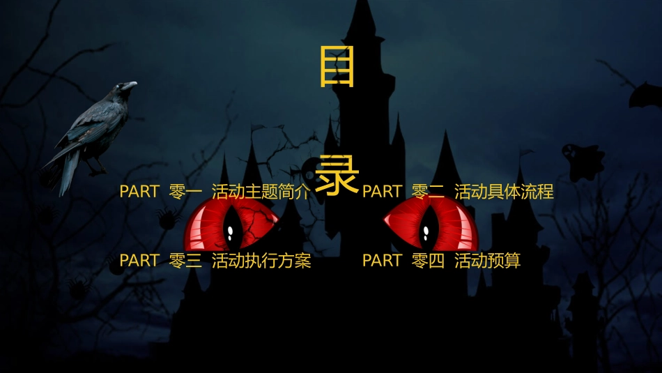 恐怖万圣节活动策划模板.pptx_第2页