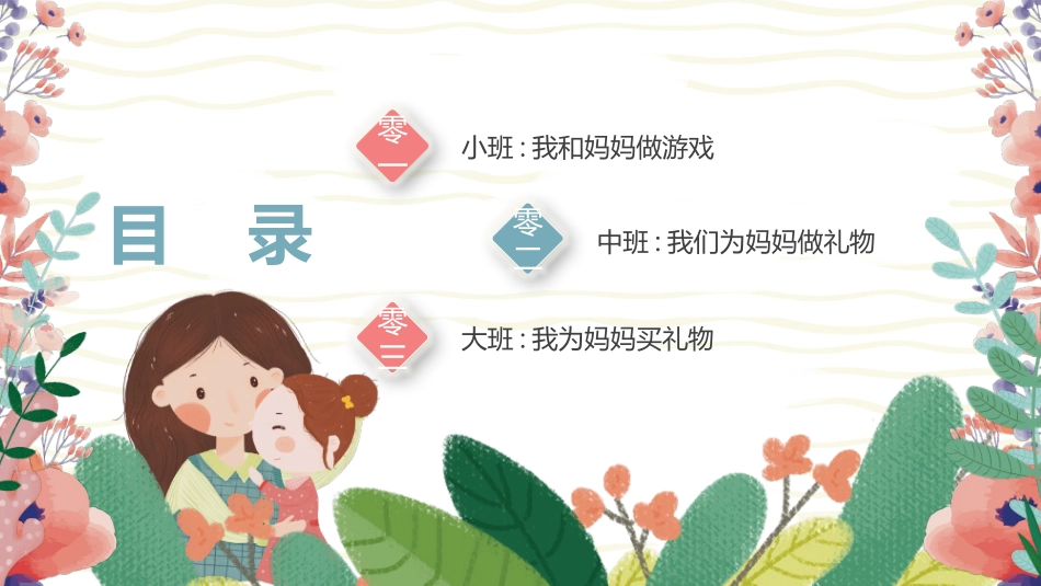 卡通母亲节主题班会模板.pptx_第2页