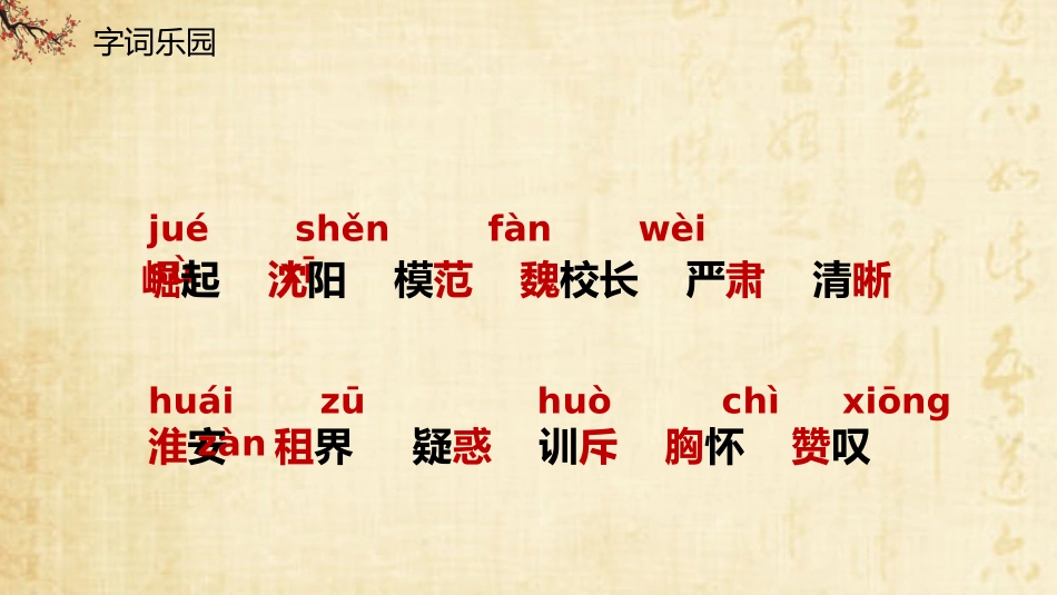人教版部编版四年级语文上册为中华之崛起而读书课件.pptx_第3页