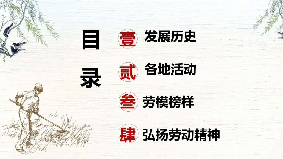 农民种田劳动节介绍模板2.pptx_第2页