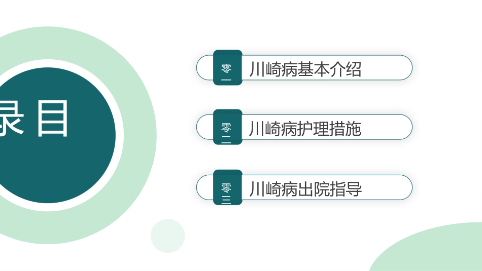 青色卡通护士背景的川崎病护理查房知识讲座模板.pptx_第2页