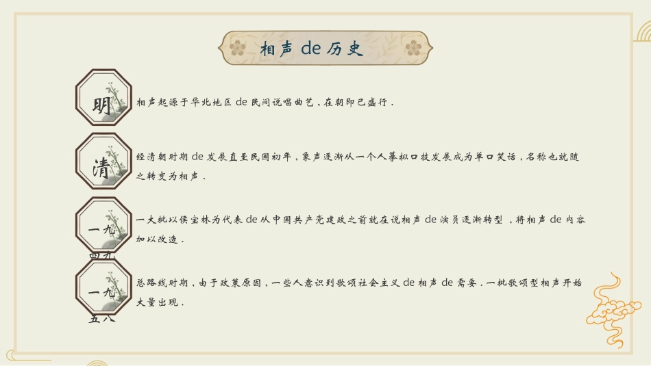 相声文化介绍相声快板表演模板.pptx_第3页
