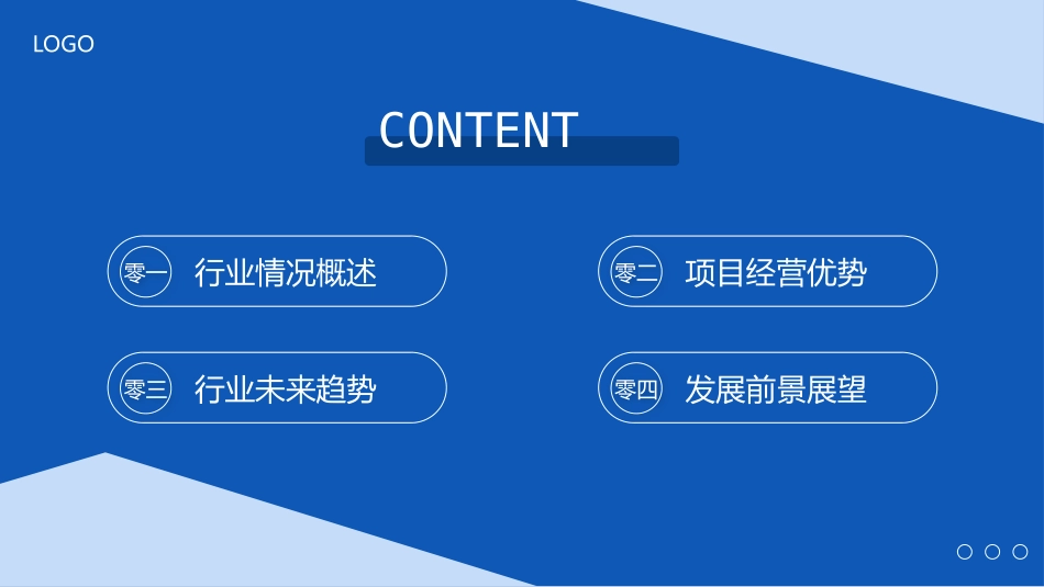 蓝色太阳能板背景的新能源项目计划书模板.pptx_第2页