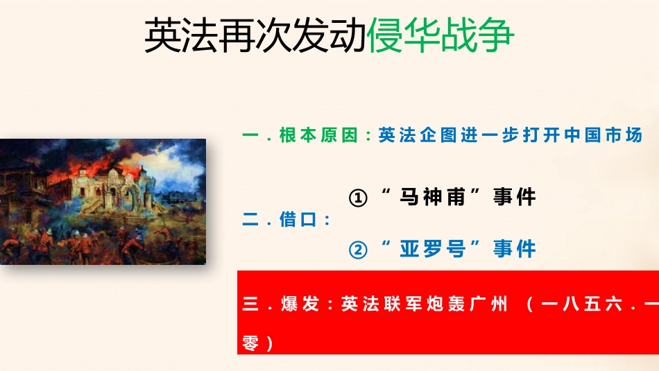 历史第二大鸦片战争课件PPT.pptx_第2页