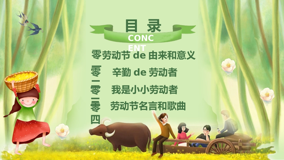 劳动节主题班会 0.pptx_第2页