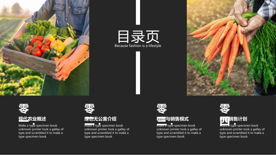 黑色手捧蔬菜的农民背景现代农业主题模板.pptx_第2页