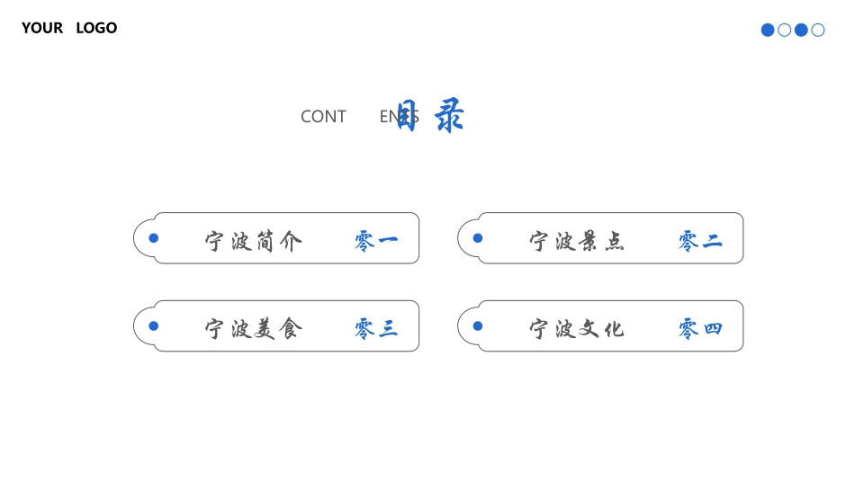 城市公园背景的宁波印象城市介绍旅游宣传模板.pptx_第2页