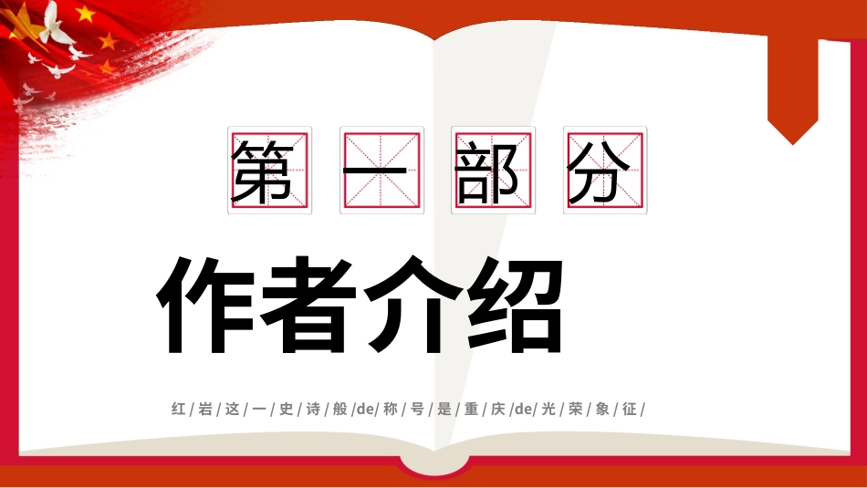 红色简约风《红岩》读书汇报.pptx_第3页