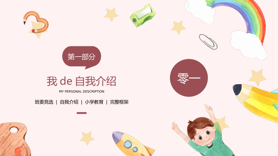 学生班干部竞选模板自我介绍32.ppt_第3页