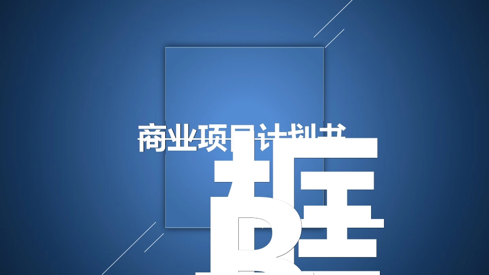 商业企业计划书7.ppt_第1页