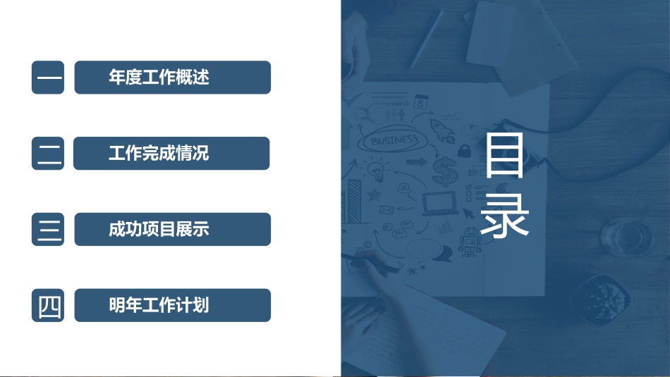 商务风述职工作汇报模板29.ppt_第2页