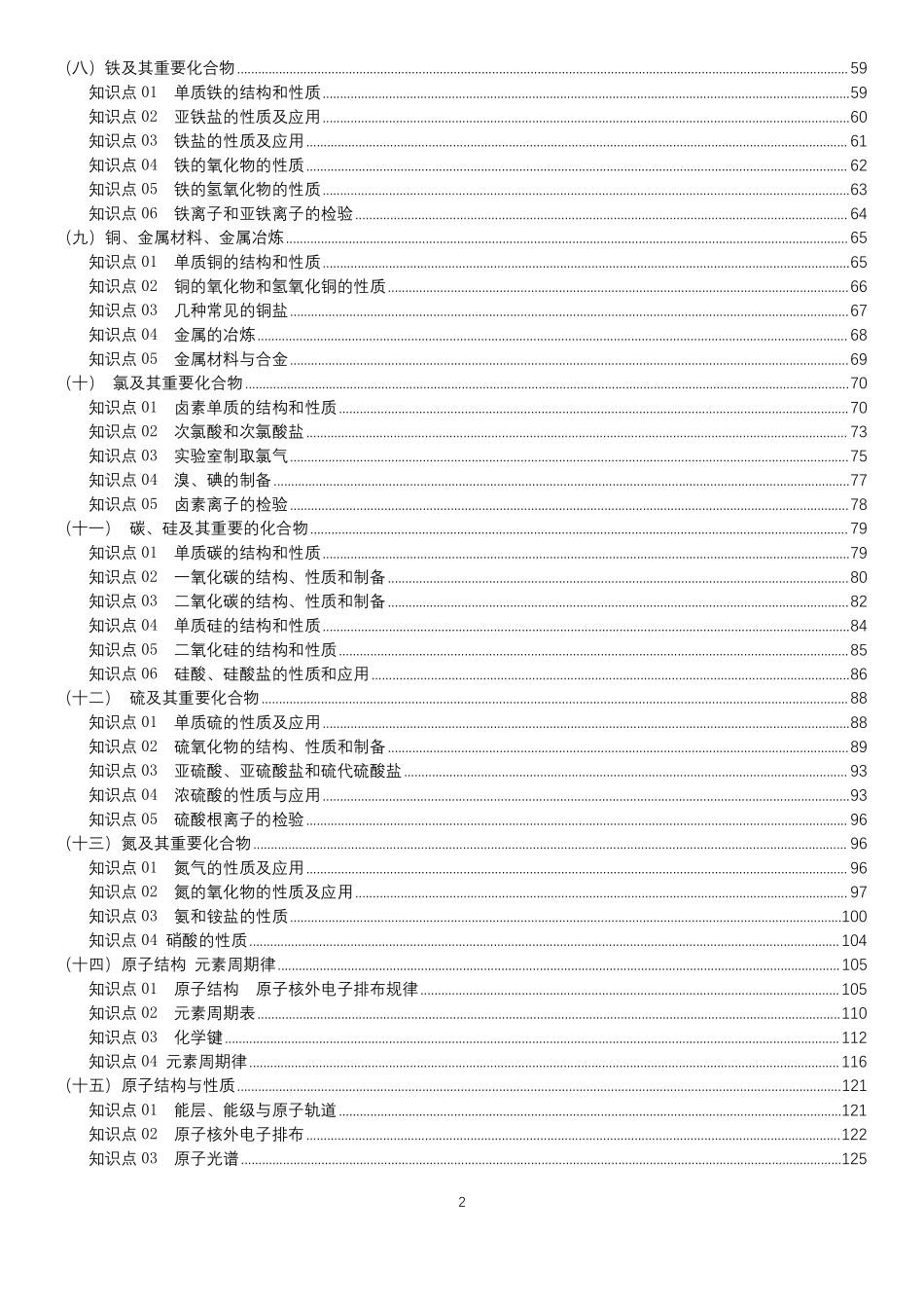 2024年高考化学复习知识总结共347页.pdf_第2页