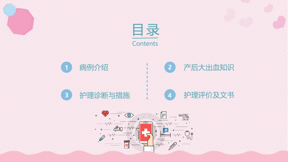 母婴医疗卡通产后大出血护理查房.pptx_第2页