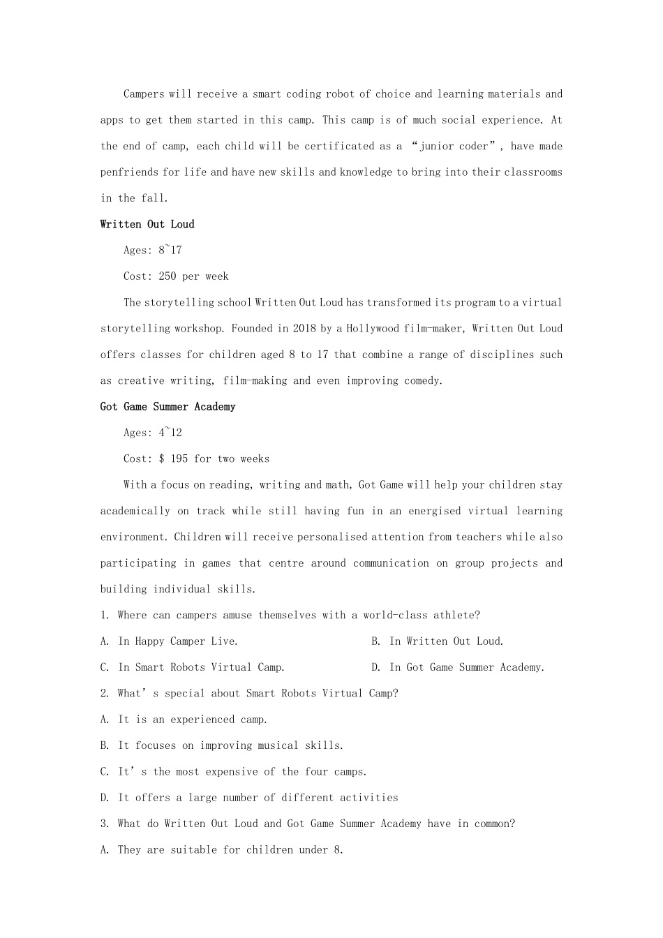 2022-2023学年辽宁省沈阳市高三上学期期中英语试题及答案.pdf_第3页