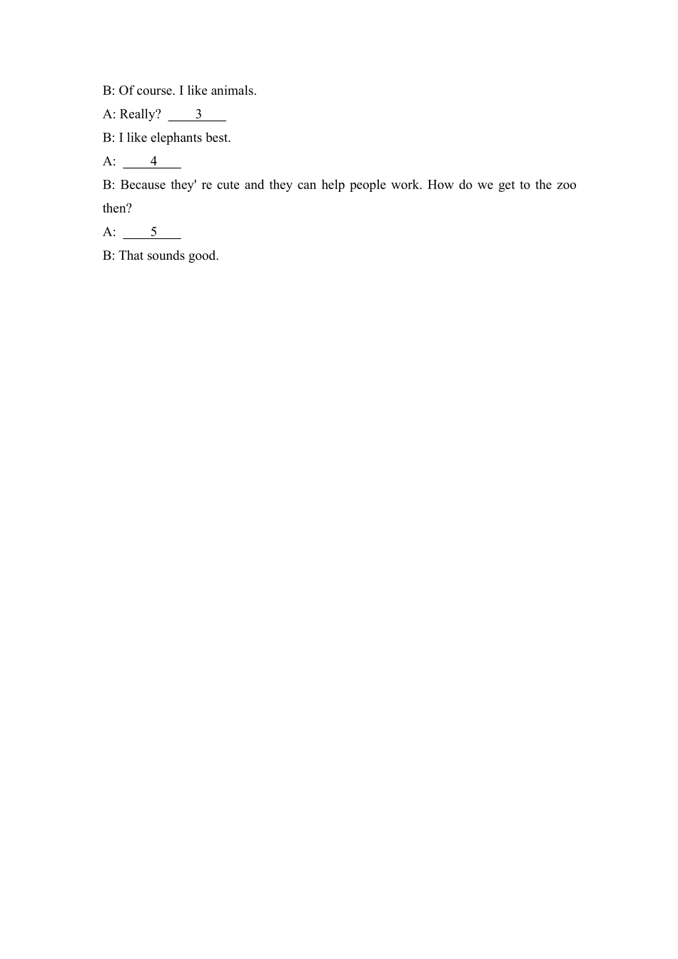 人教版初一七年级下册英语【课时练 含答案】Unit 5 Section A 01.pdf_第3页
